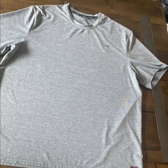 Copper fit gray performance tee shirt size xxl base - Picture 2 of 5